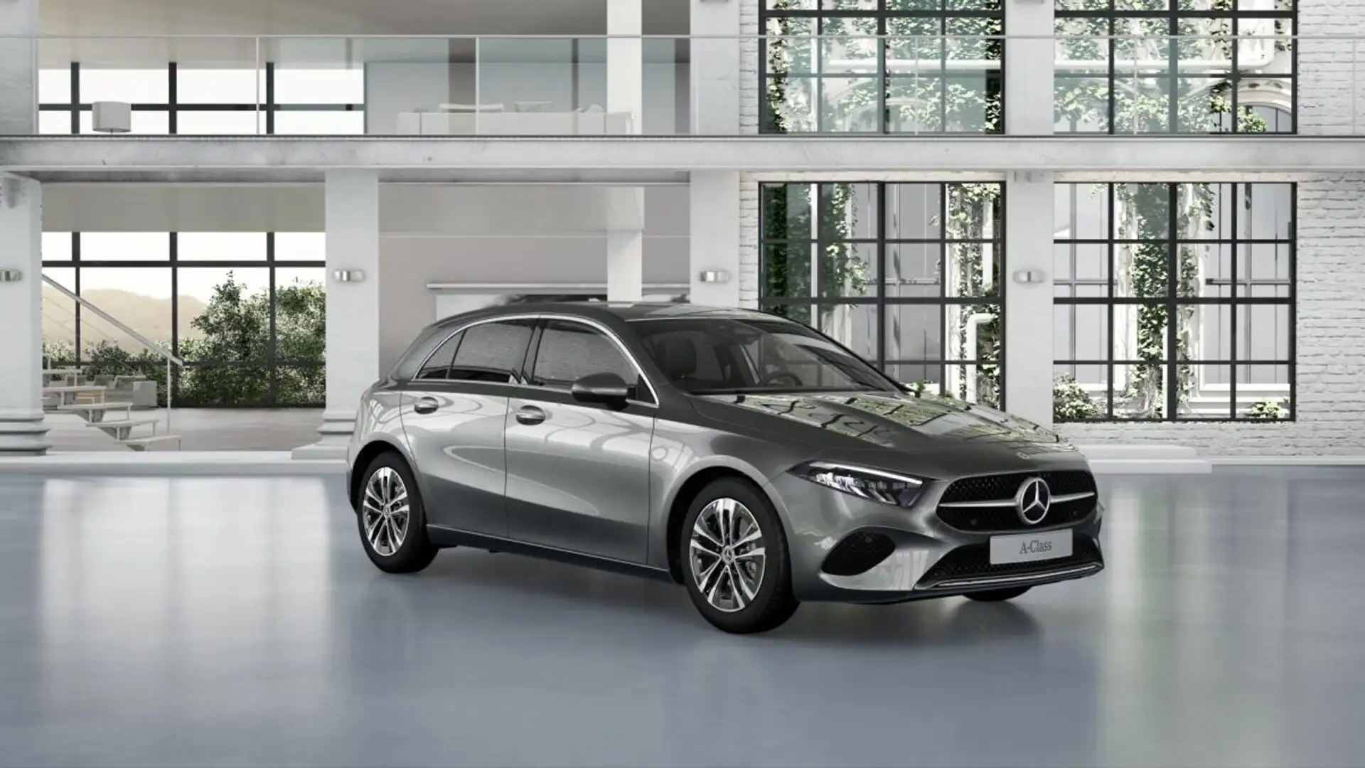 Mercedes-Benz A 180 Progressive AHK-Distronic+Totwinkel Grau - 2