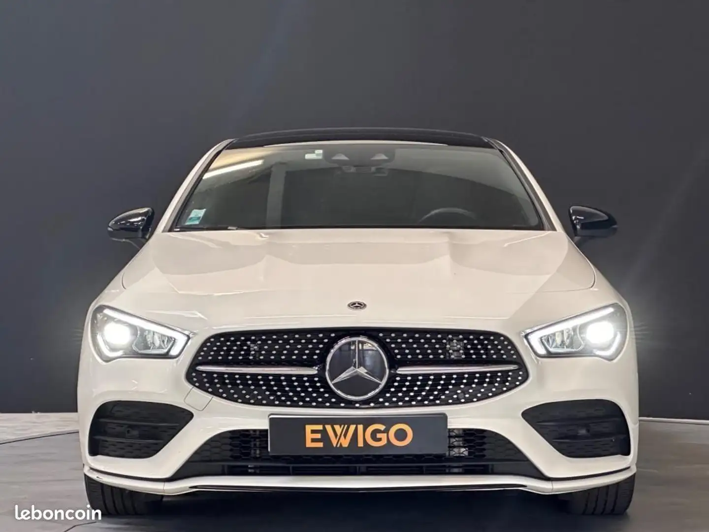 Mercedes-Benz CLA 220 Classe Mercedes COUPE 220 D 190CH AMG LINE 8G-DCT  Blanc - 2