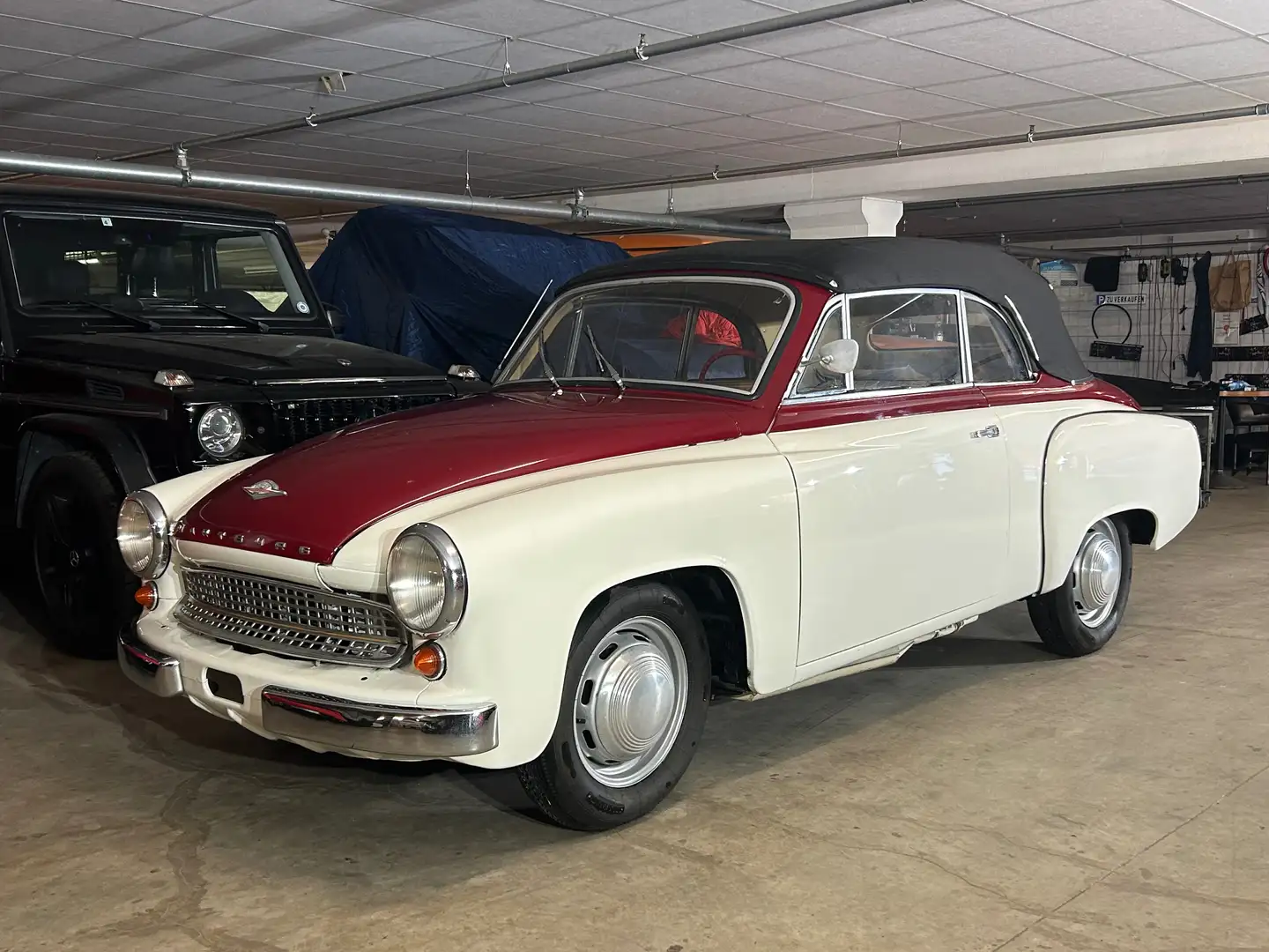 Wartburg 311 311.2 Cabriolet Weiß - 1
