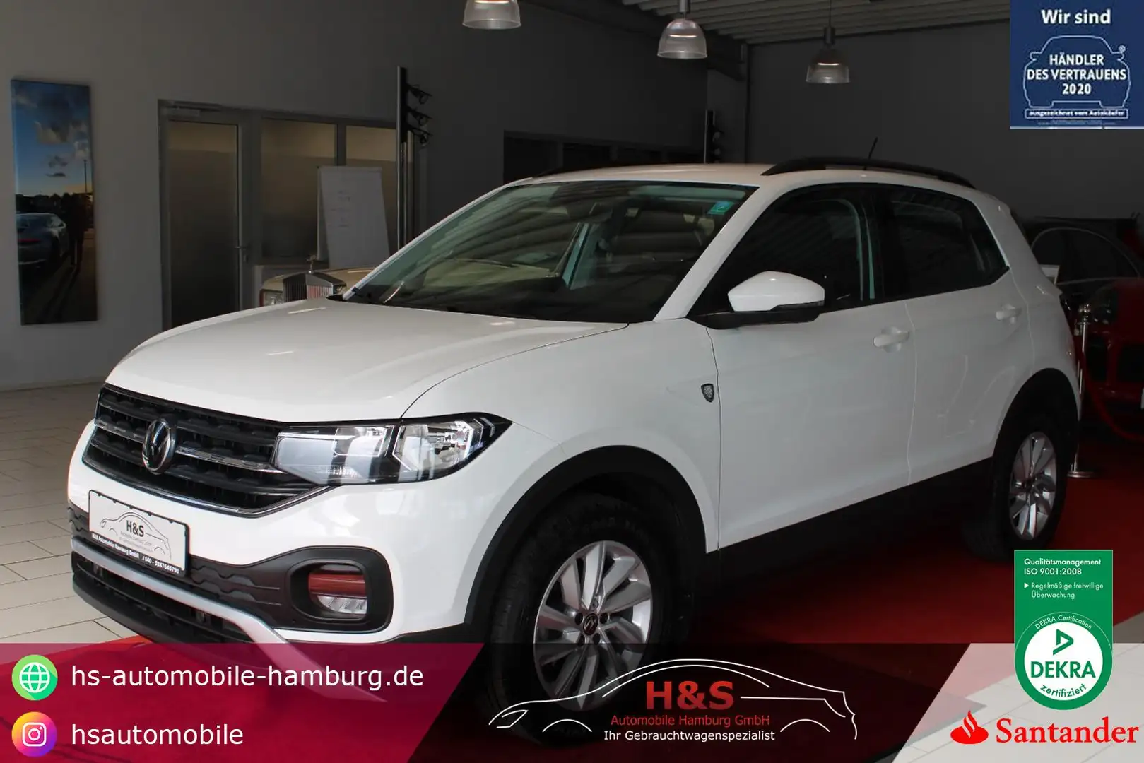 Volkswagen T-Cross Life 1.0 *PDC*BLIS* Weiß - 1