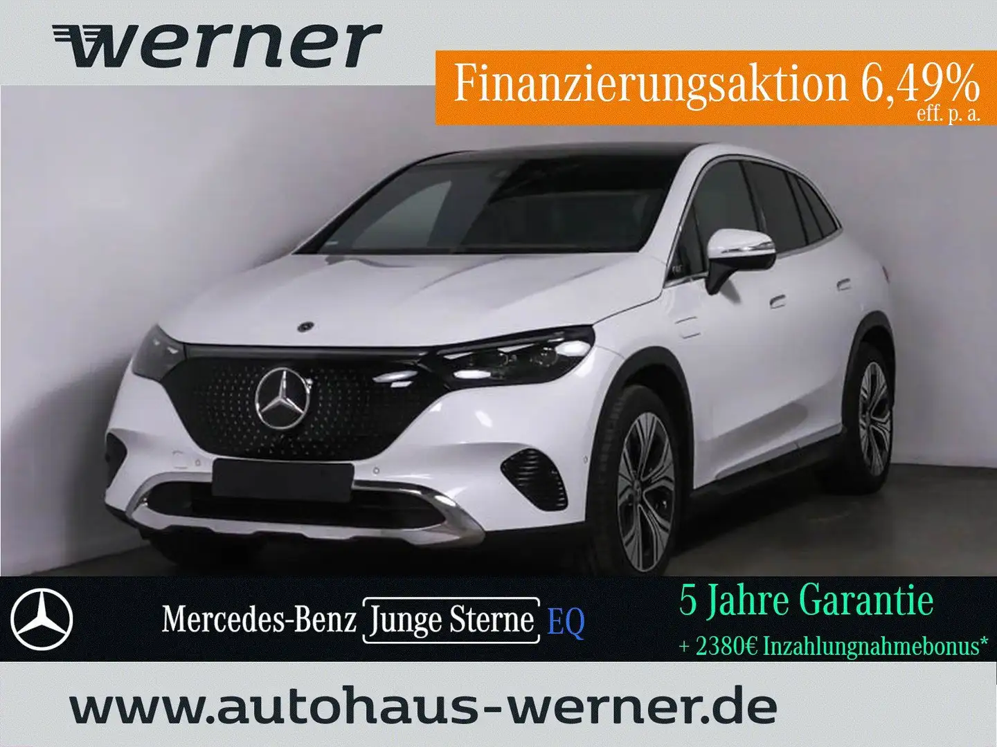 Mercedes-Benz EQE SUV EQE 350+ SUV EDIT-EL-ART-PREM AHK AIRMATIC 10°HA Weiß - 1