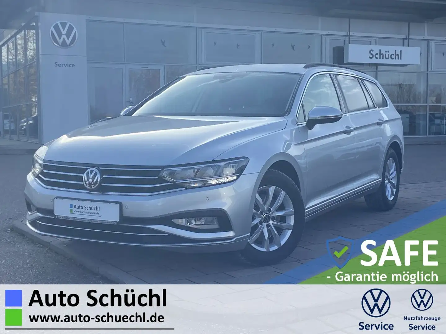 Volkswagen Passat Variant 2.0 TDI DSG BUSINESS AHK+NAVI+LED Silber - 1