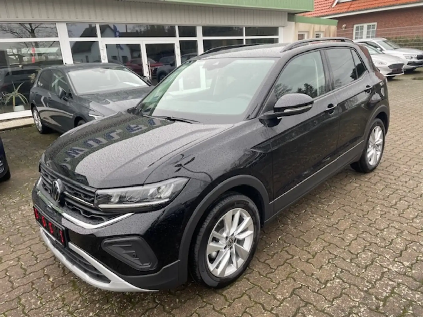Volkswagen T-Cross 1.0 TSI-DSG LIFE, IQ-Drive, ACC, RFK+++ Fekete - 2
