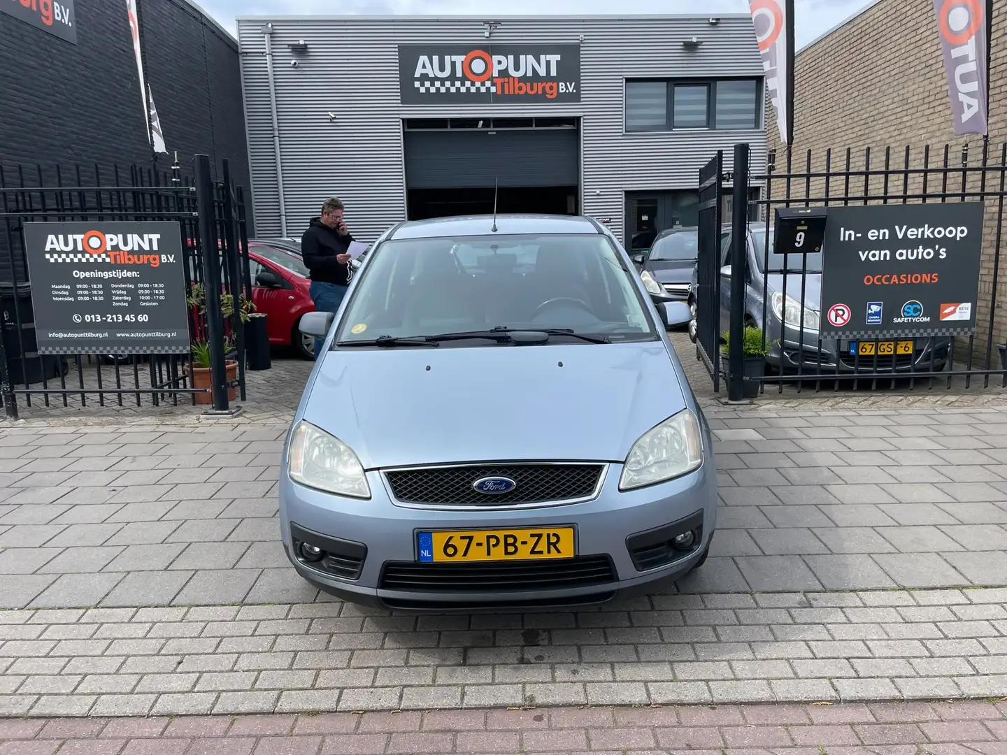 Ford Focus C-Max 1.6-16V Trend 3e Eigenaar! Airco NAP APK Blau - 2