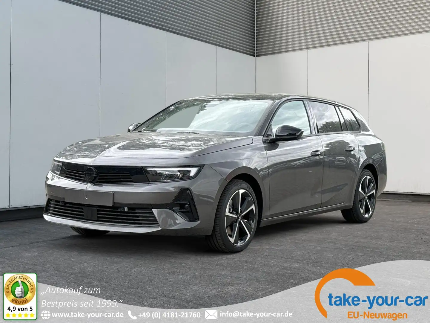 Opel Astra GS 360° KAMERA+PDC+LED+17'' LM 1.5 Diesel 96 kW... Grau - 1