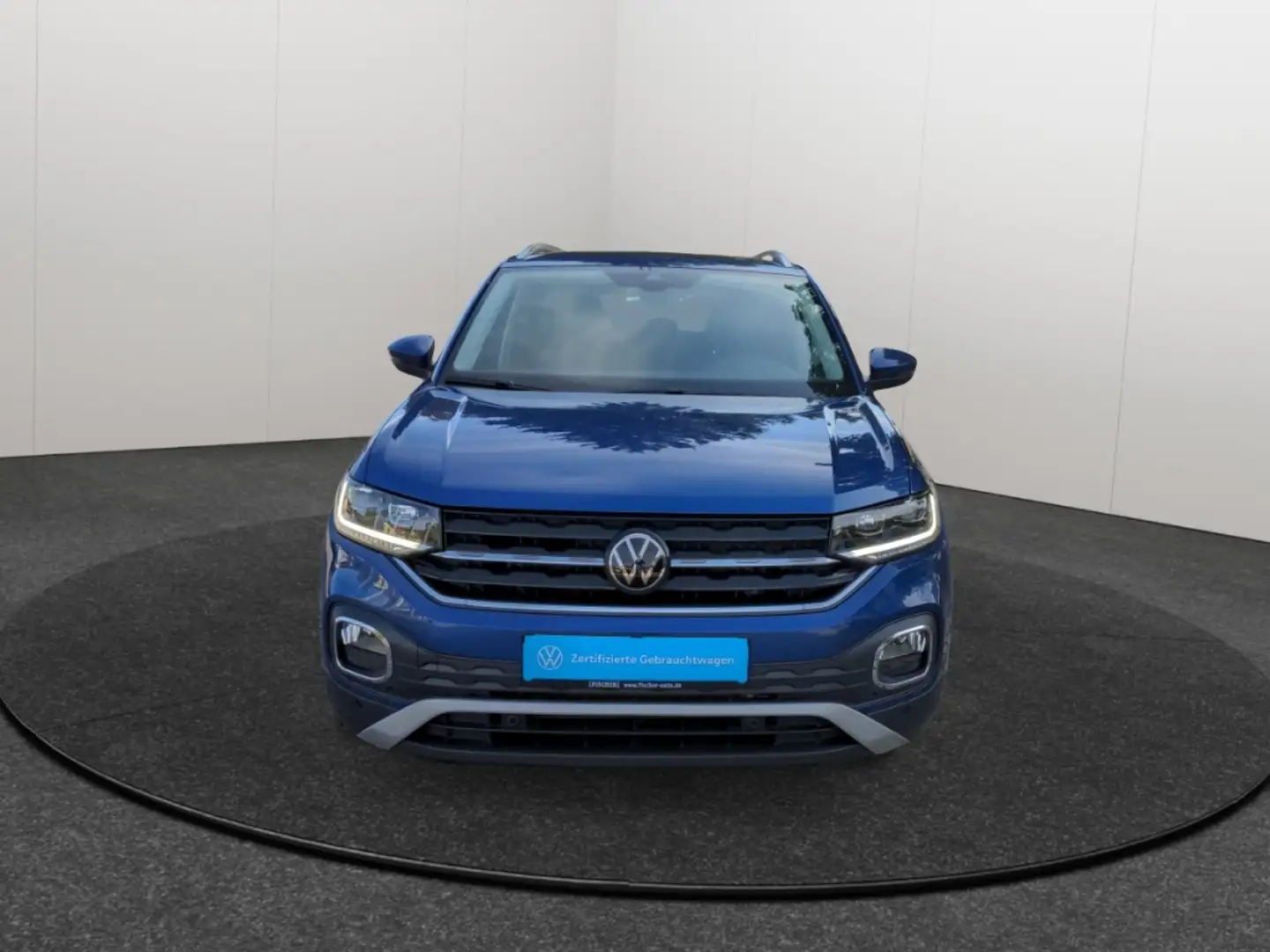Volkswagen T-Cross 1.0TSI DSG Style LED AHK Carplay SHZ Rear View ACC Blau - 2