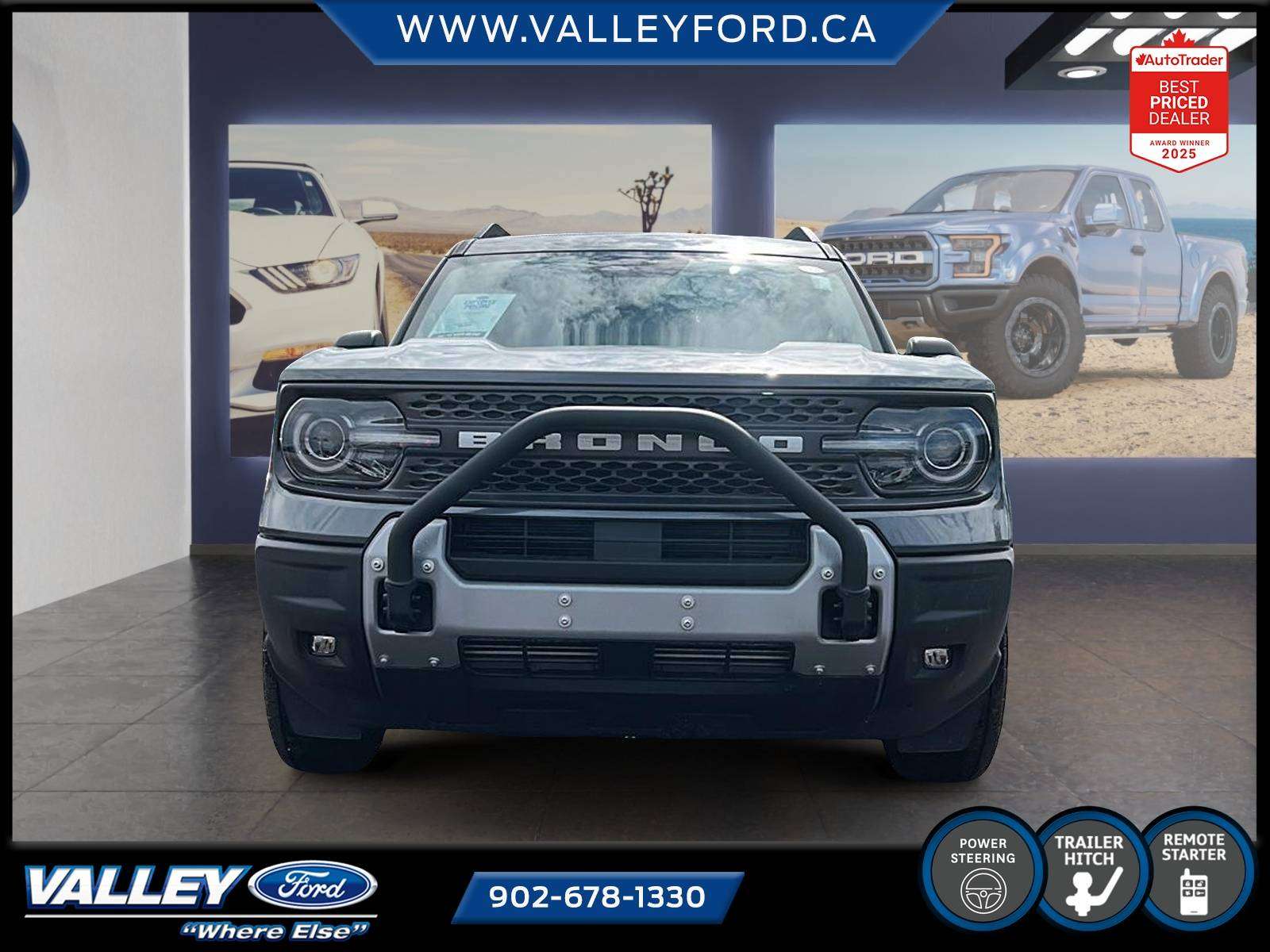 Gray (CARBONIZED GREY METALLIC) 2026 Ford Bronco Sport SUV / Crossover All-Wheel Drive Automatic