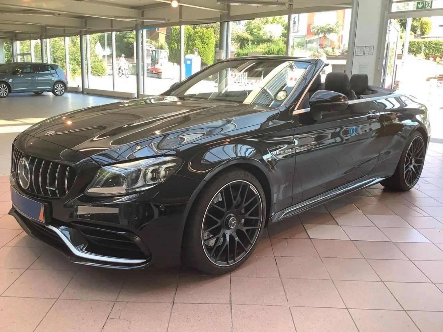 Mercedes-Benz C 63 AMG CABRIOLET LEDER BURMESTER MEMORY Noir - 1