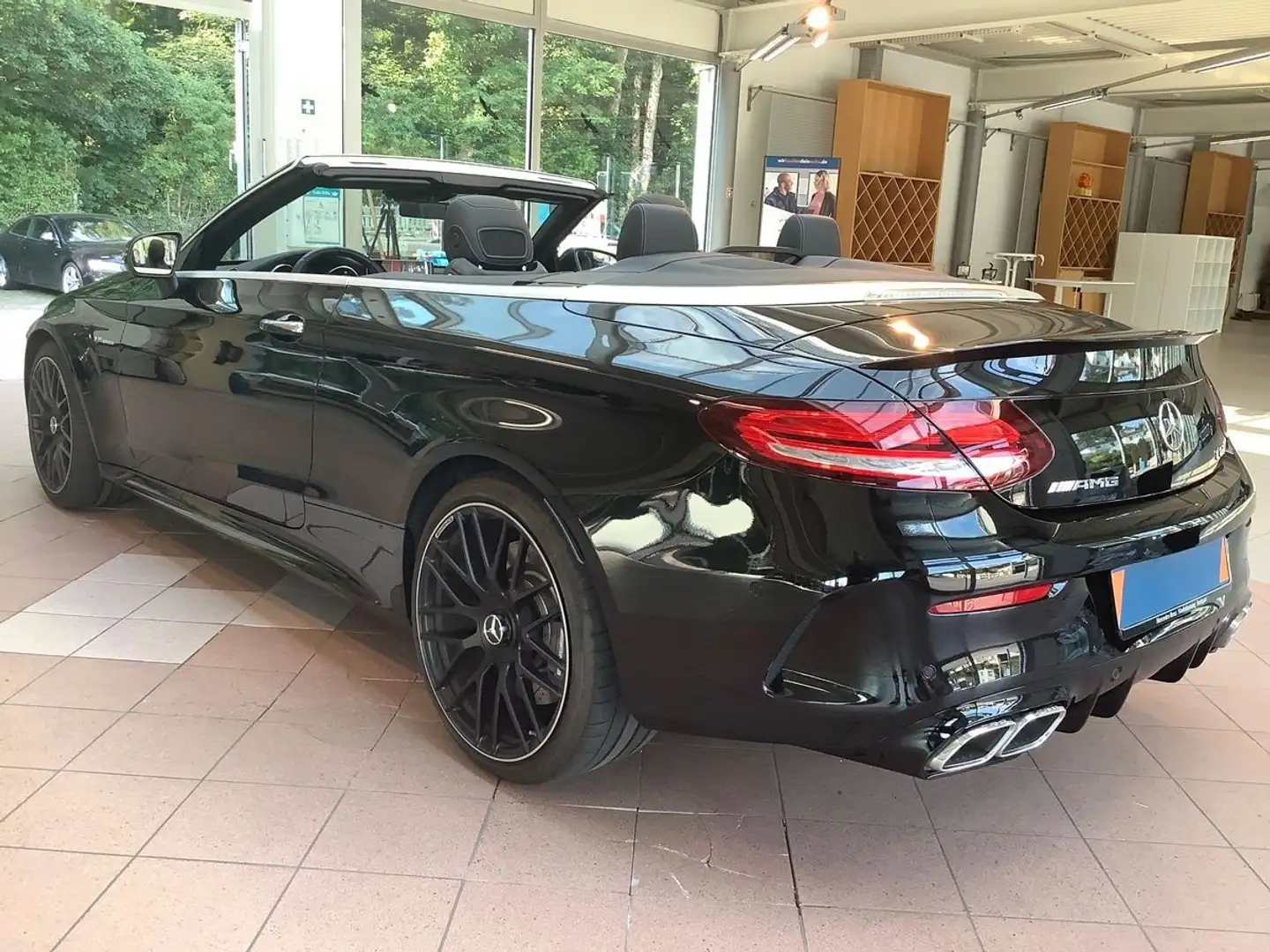 Mercedes-Benz C 63 AMG CABRIOLET LEDER BURMESTER MEMORY Noir - 2