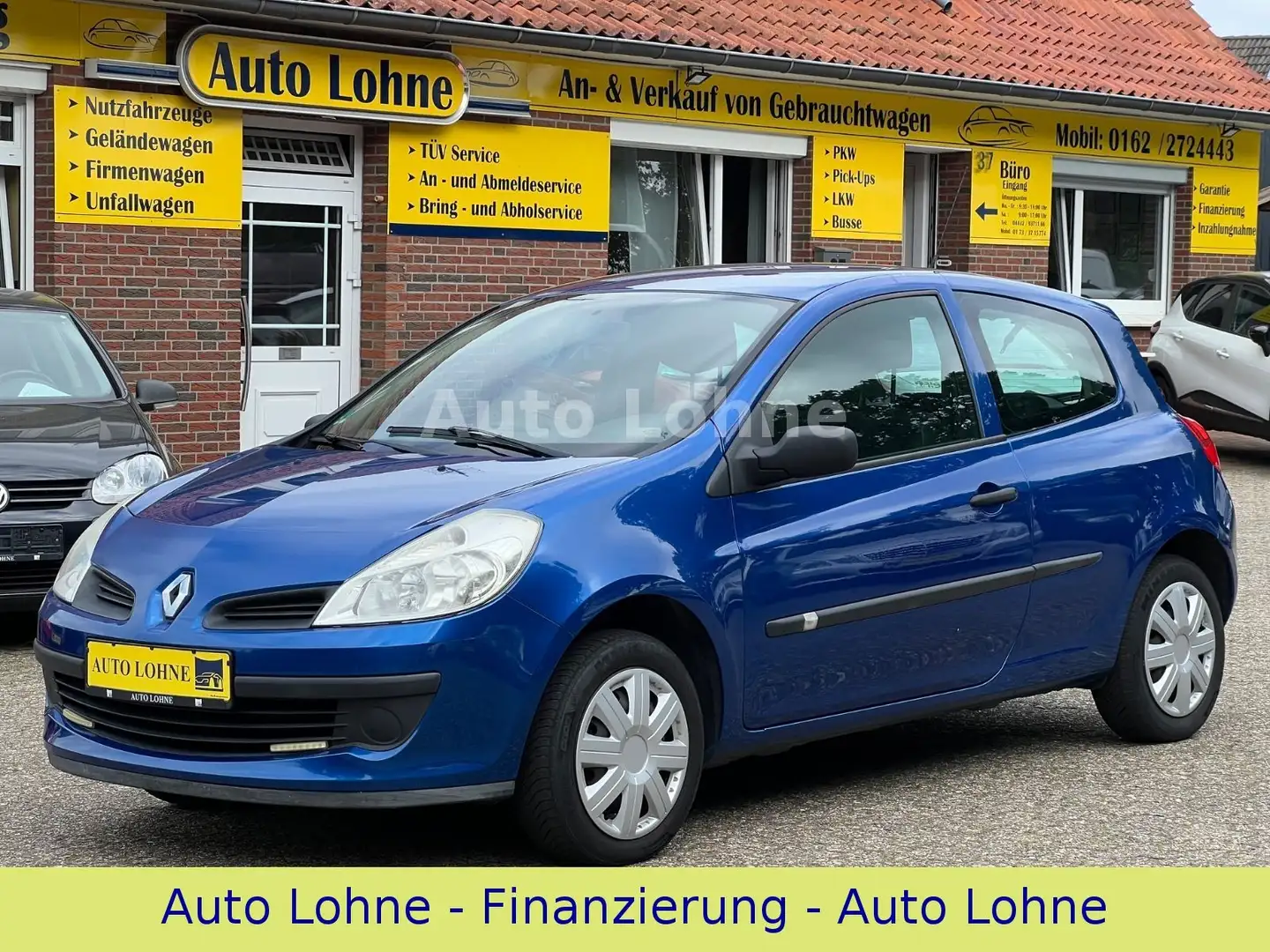 Renault Clio III Authentique 1.2 Blau - 1