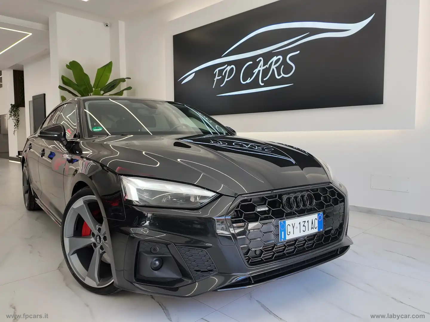 Audi A5 SPB 45 TDI qu.tiptr. S line edition Nero - 1