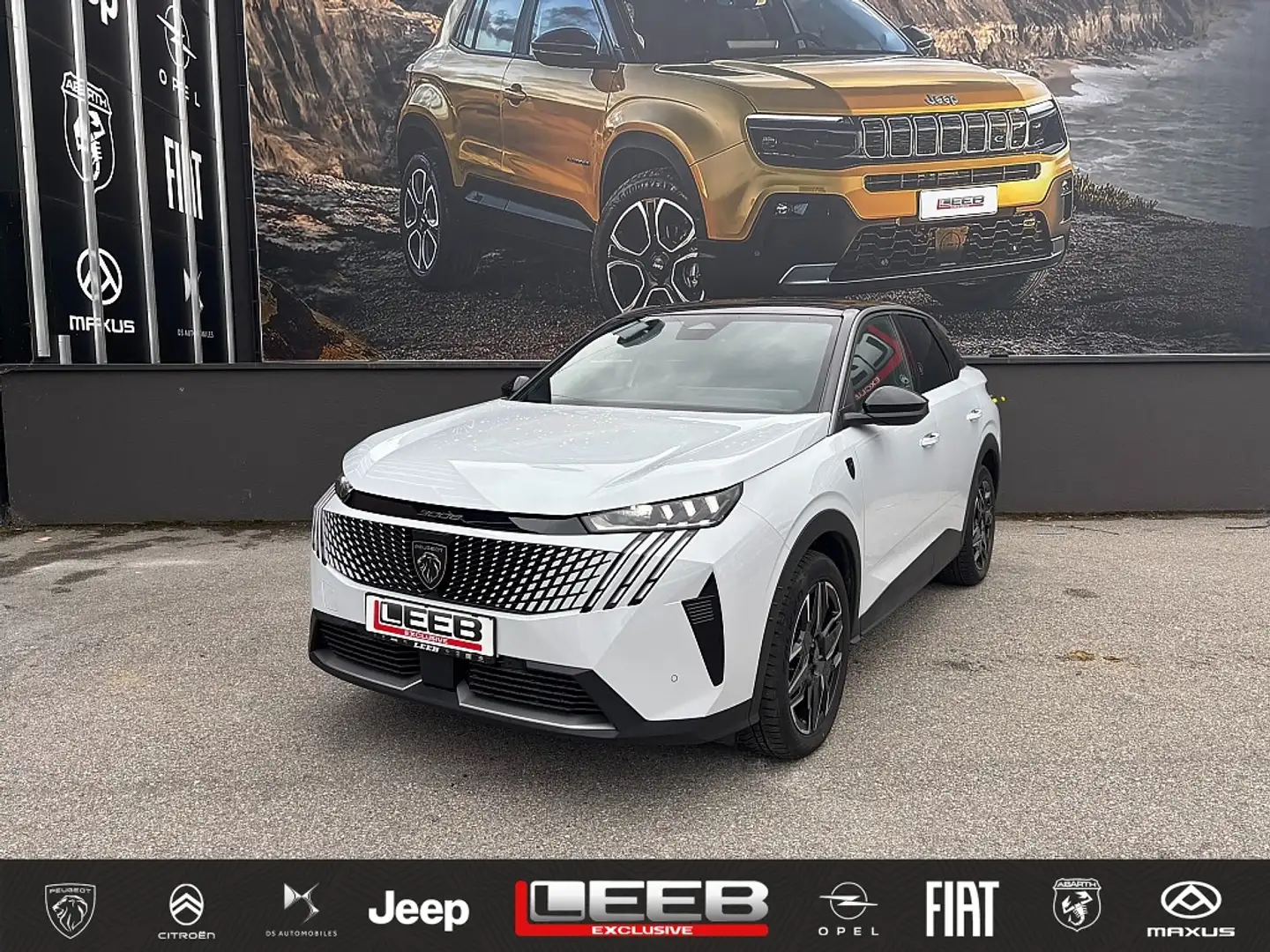 Peugeot 3008 Hybrid 136 E-DCS6 GT Aut. inkl. 360° Vision & D... Bianco - 1