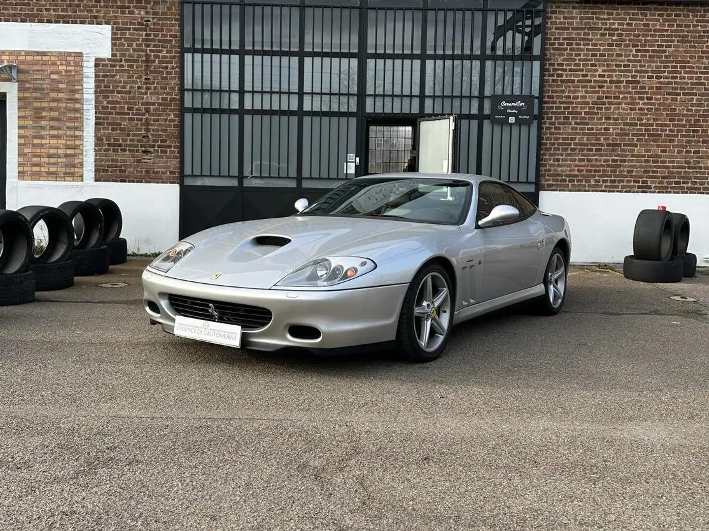 Ferrari 575 Maranello V12 F1 srebrna - 1