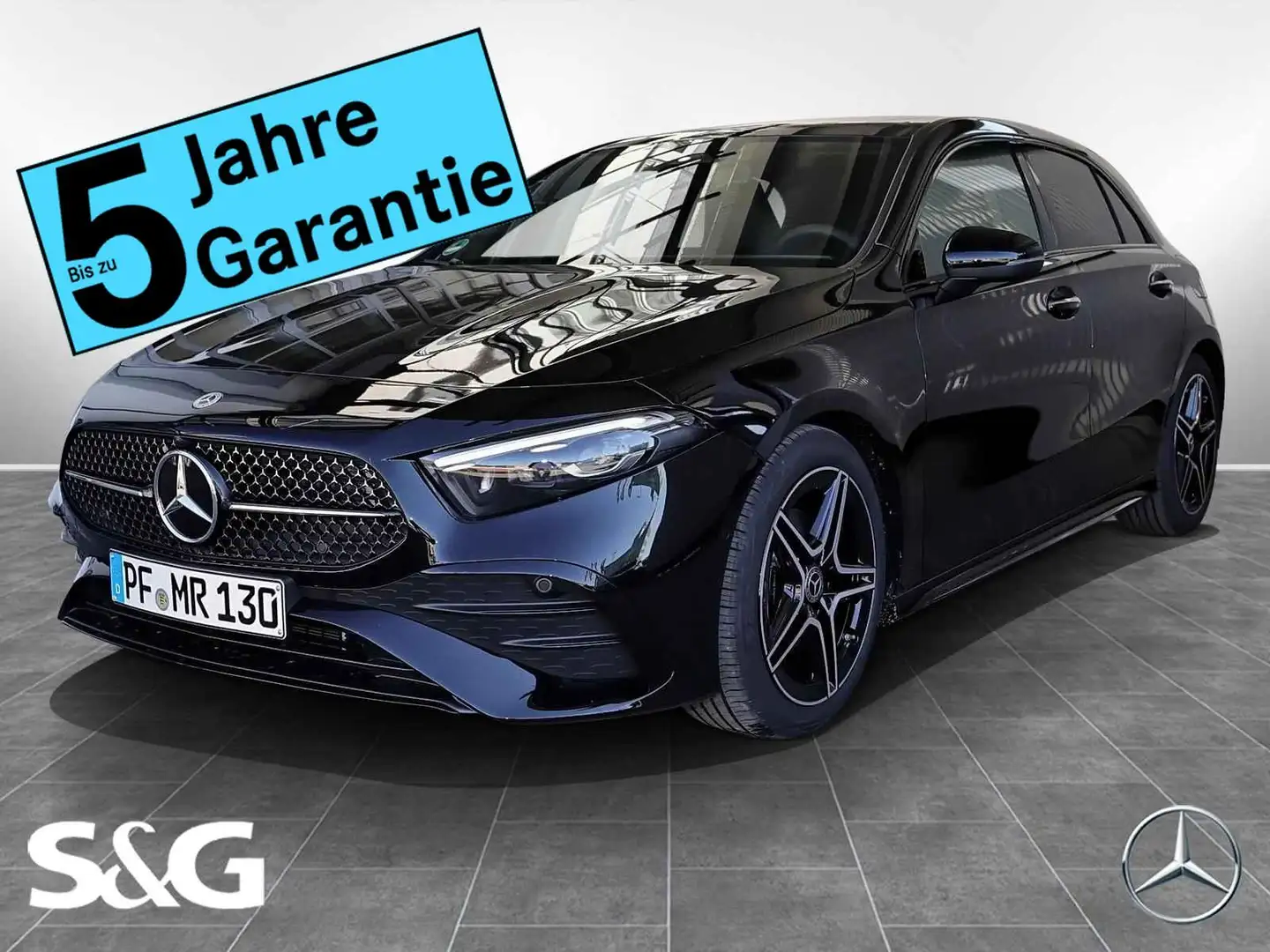 Mercedes-Benz A 200 AMG MBUX+M-LED+RüKam+Night+Distronic+18"LM Nero - 1