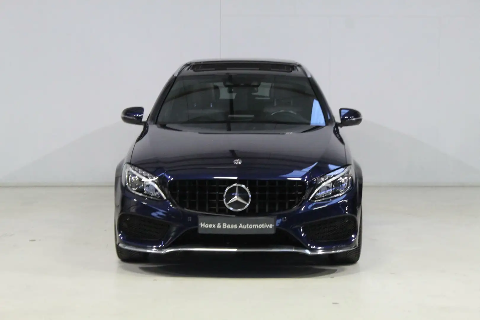 Mercedes-Benz C 180 Estate AMG/Pano/Trekh/Distronic/Camera Blauw - 2