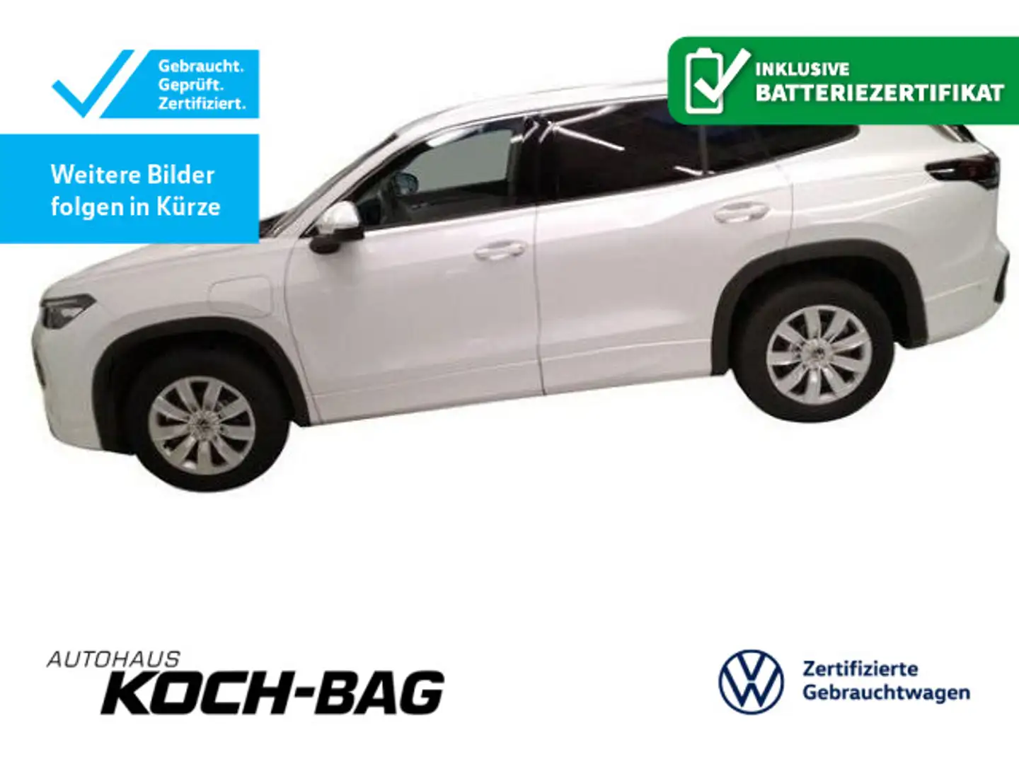 Volkswagen Tayron 1,5TSI eHybrid Elegance Navi Kamera LED A Weiß - 1