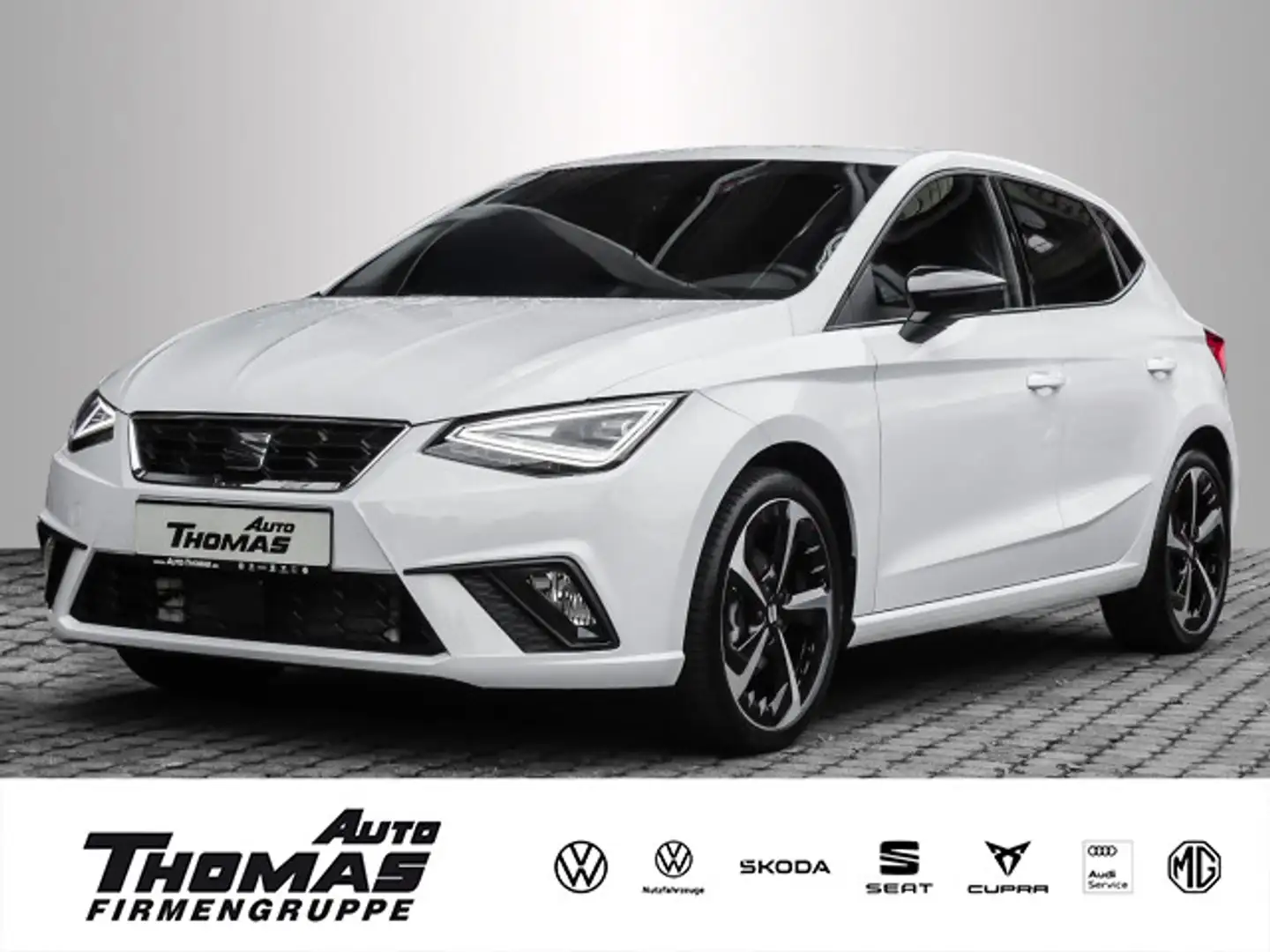 SEAT Ibiza FR FR 1.0 TSI KESSY+LED+DINAMICA+NAVIGATIO Weiß - 1