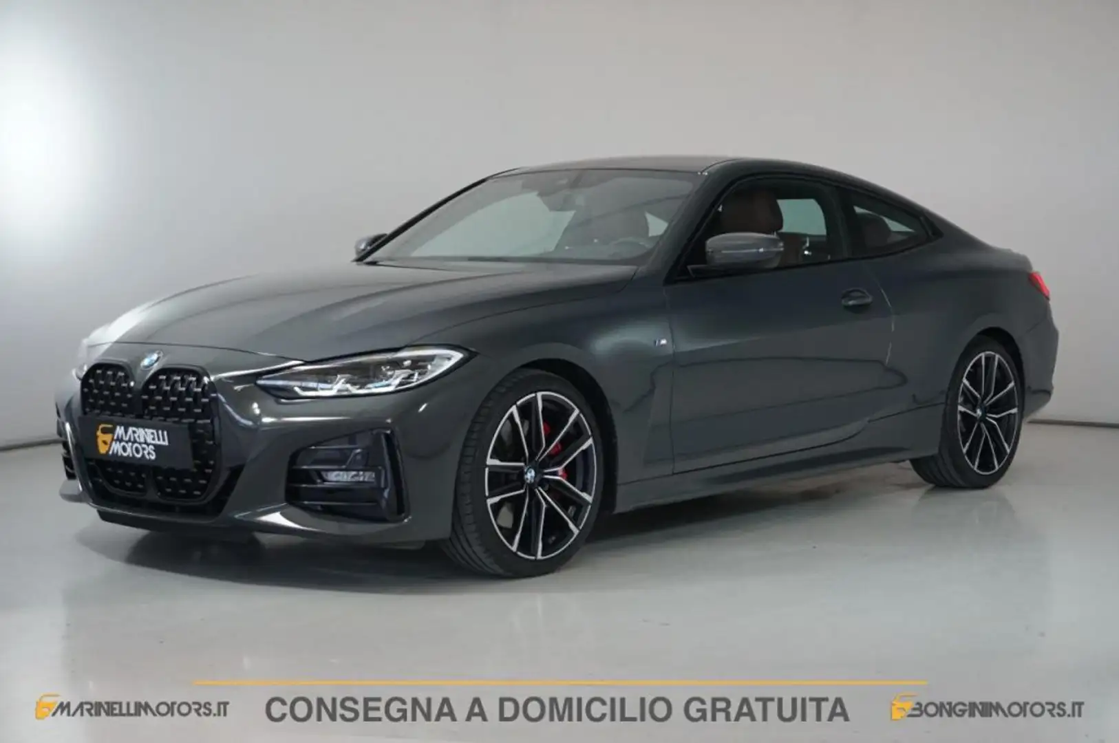 BMW 420 D COUPE' 190CV M SPORT AUTO Grigio - 1