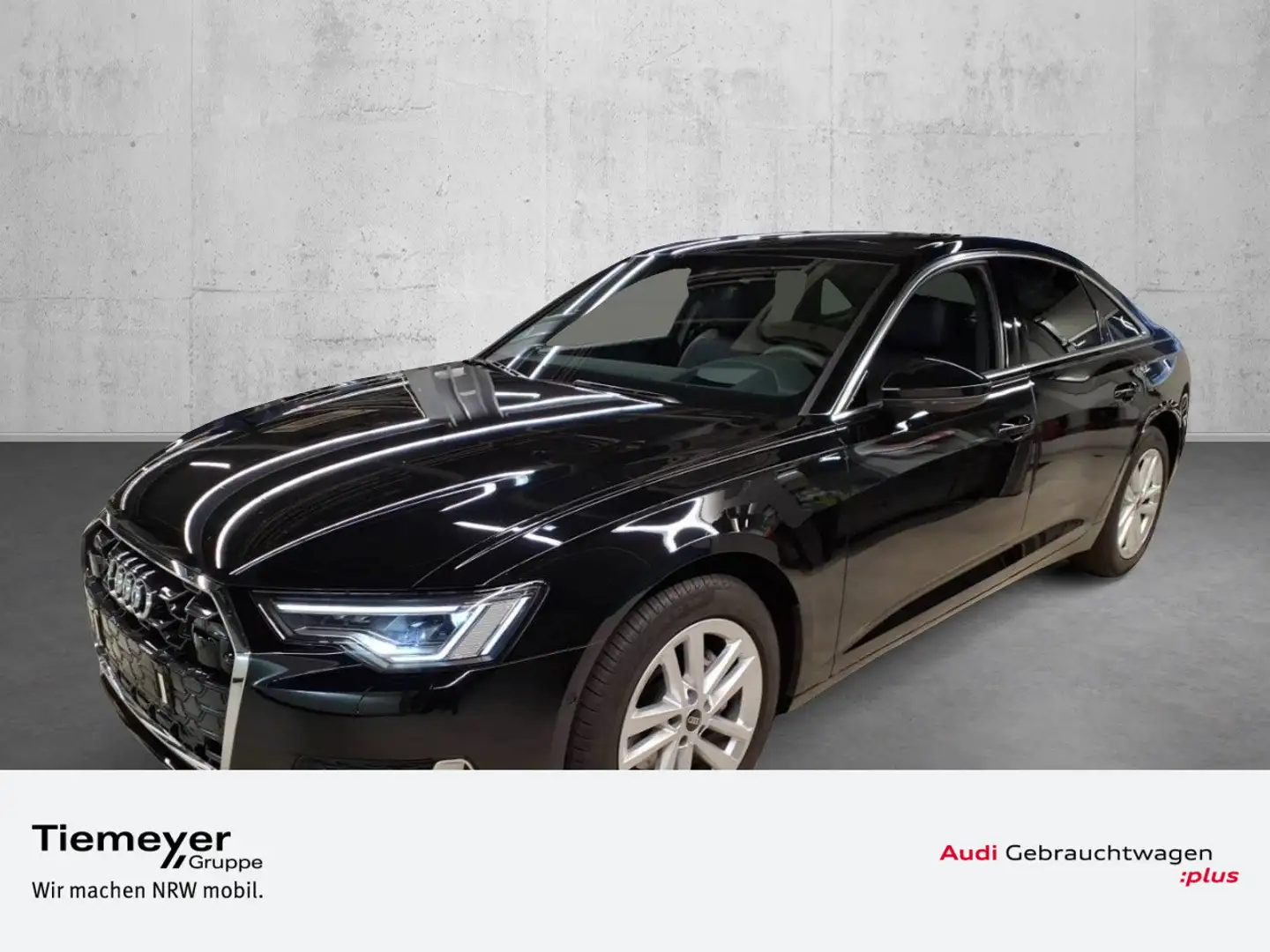 Audi A6 40 TDI S LINE PANO MASSAGE HuD ASSI Noir - 1