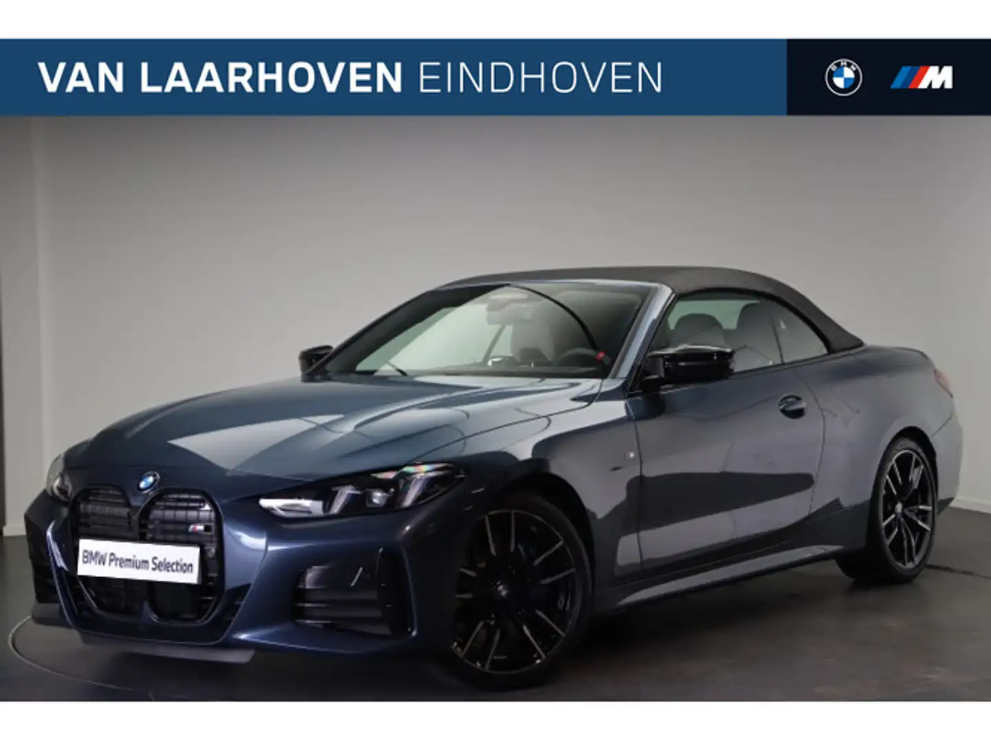 BMW 440 4 Serie Cabrio M440i xDrive High Executive Automaa Blauw - 1