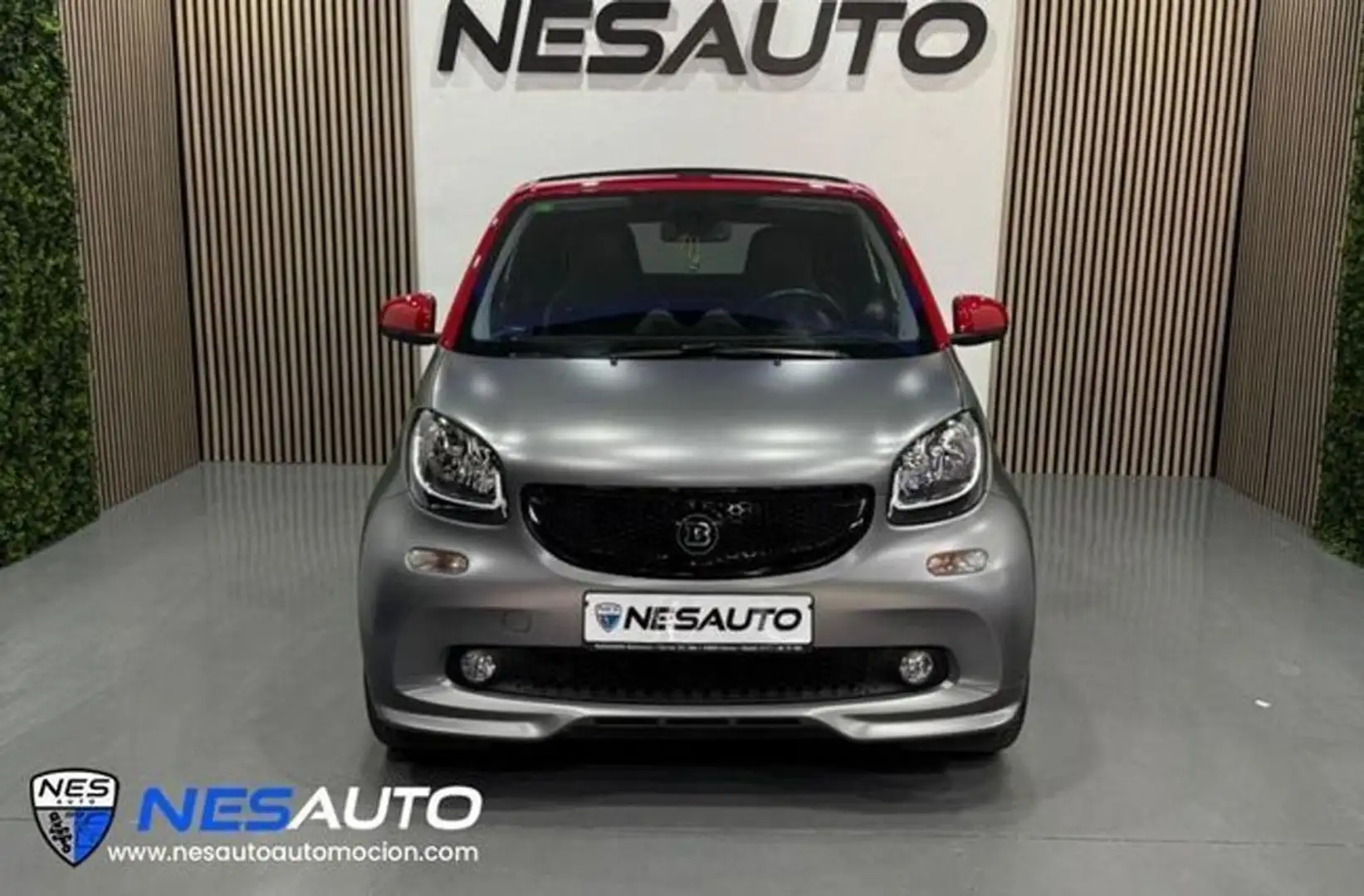 smart forTwo 1.0 52kW 71CV CABRIO Urbanshadow Editi Gris - 1
