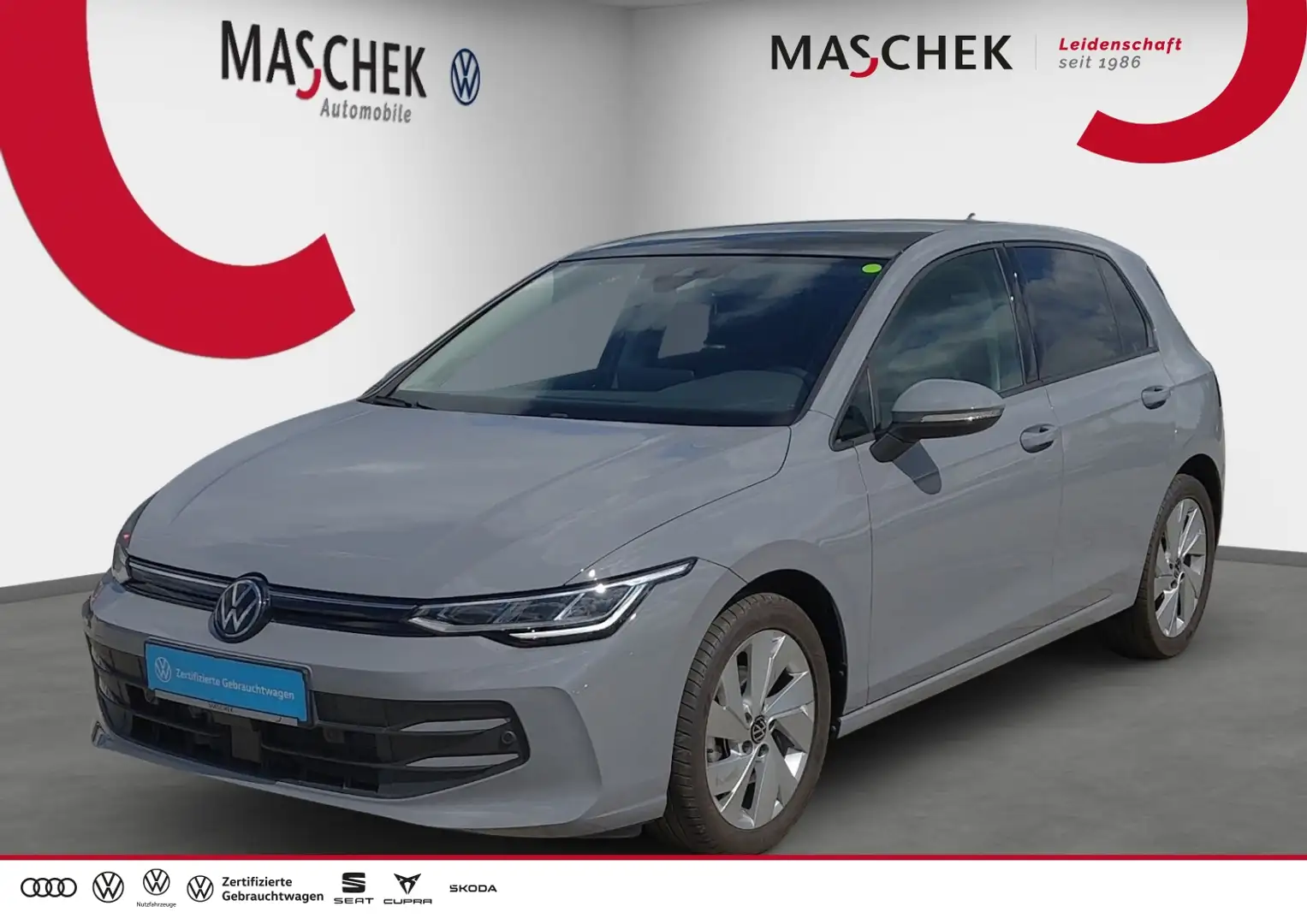 Volkswagen Golf Life 1.5 TSI AHK LED Pano VC PDC DAB Grau - 1
