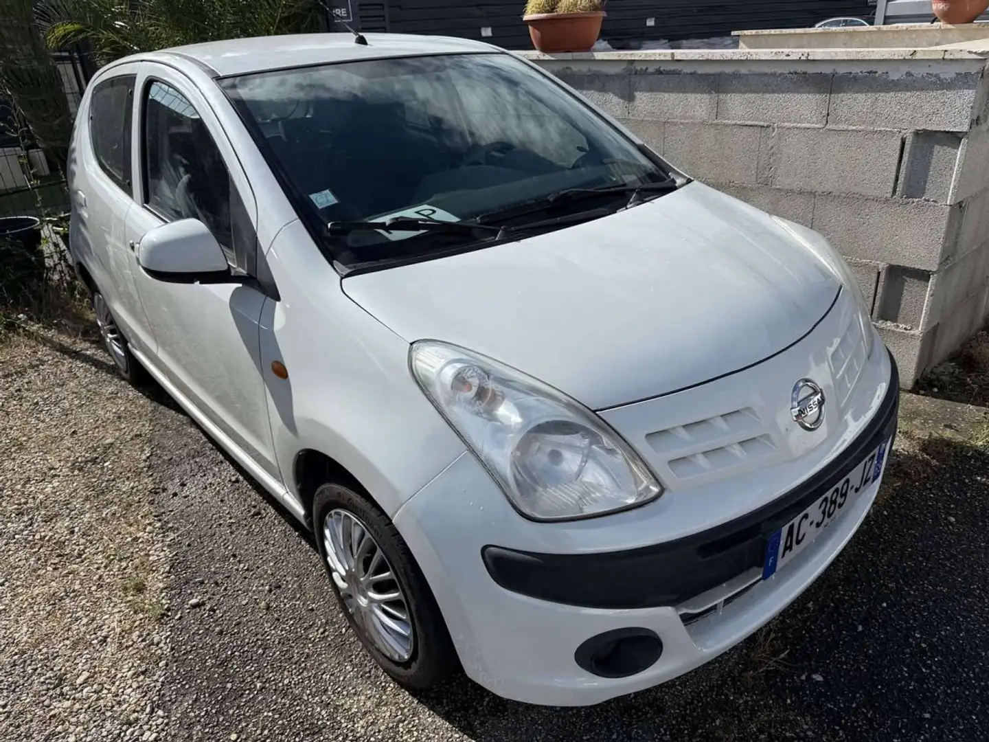 Nissan Pixo I (D31S) 1.0 68ch Acenta Blanc - 1