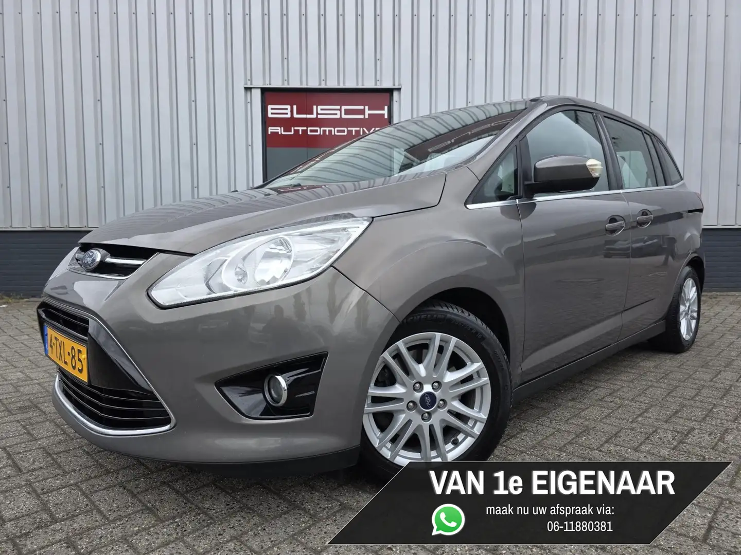 Ford Grand C-Max 1.0 Titanium | VAN 1e EIGENAAR | TREKHAAK | Bruin - 1