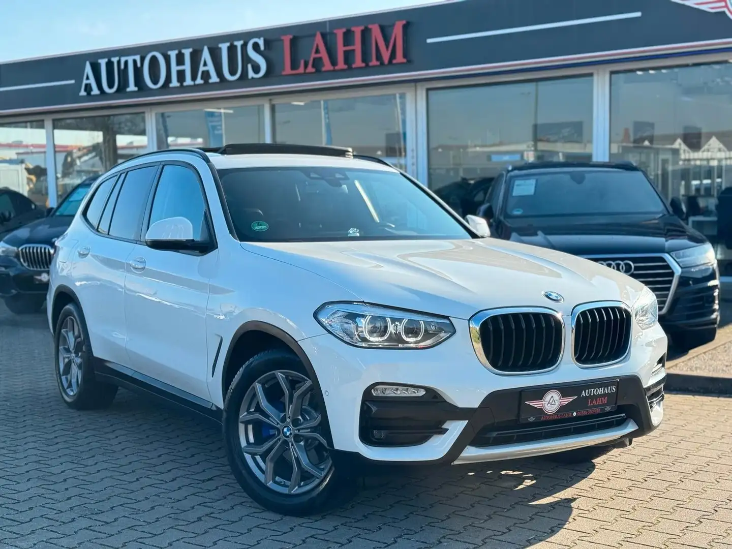 BMW X3 xDrive 20 d"STEPTRONIC"PANO"SPUR ASS."HEAD UP Weiß - 1
