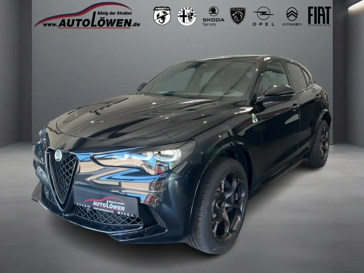 Alfa Romeo Stelvio 2.9 V6 Bi-Turbo Zwart - 1