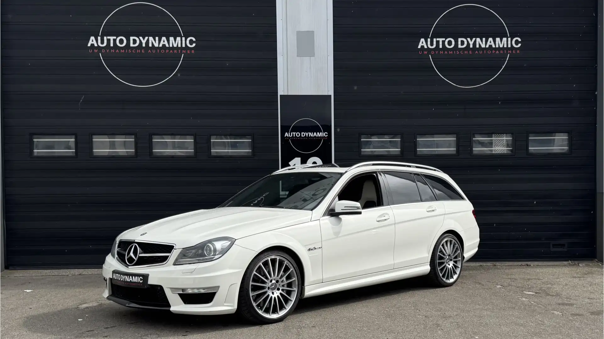 Mercedes-Benz C 63 AMG Estate C | Pano | Spec Stoelen | HK Stereo | Zeer Bílá - 1