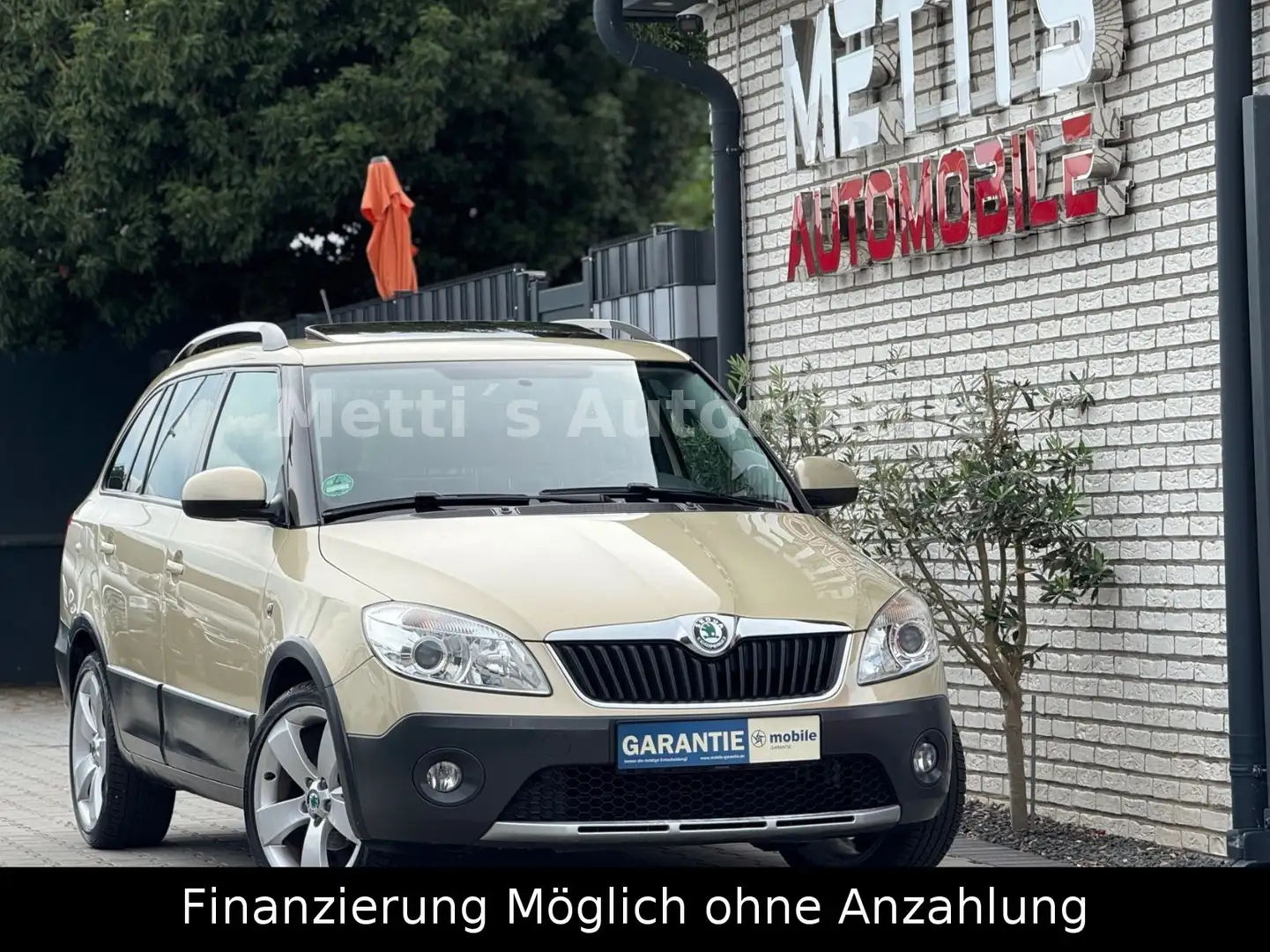 Skoda Fabia Combi Scout 1.2 TSI*SHD*Alus*AHK Beige - 2
