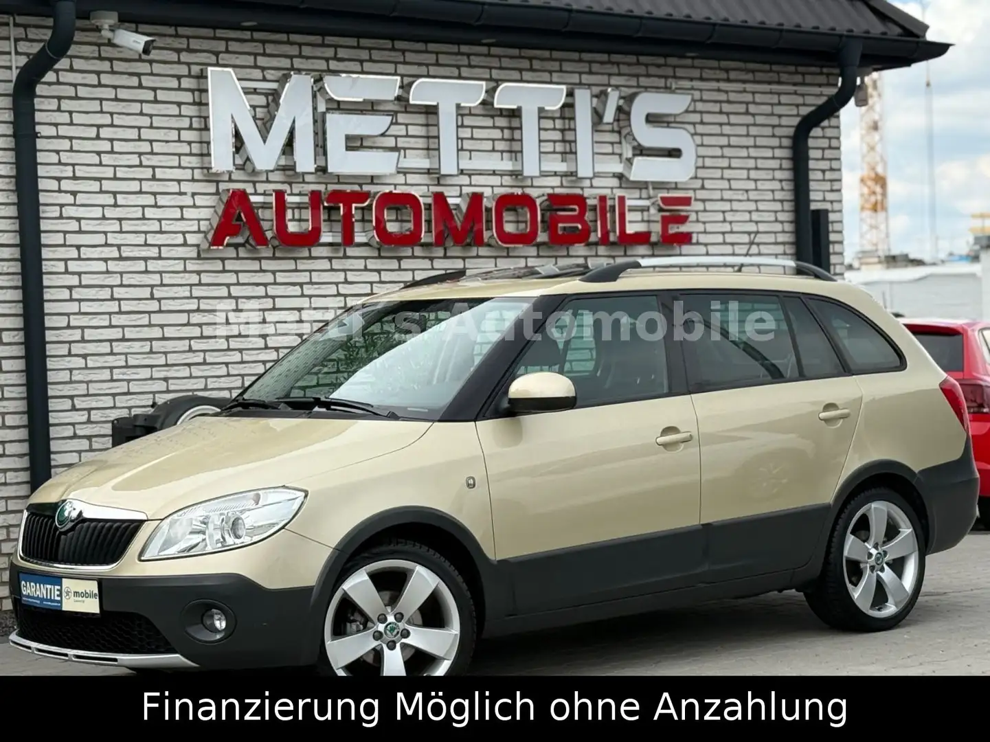 Skoda Fabia Combi Scout 1.2 TSI*SHD*Alus*AHK Beige - 1