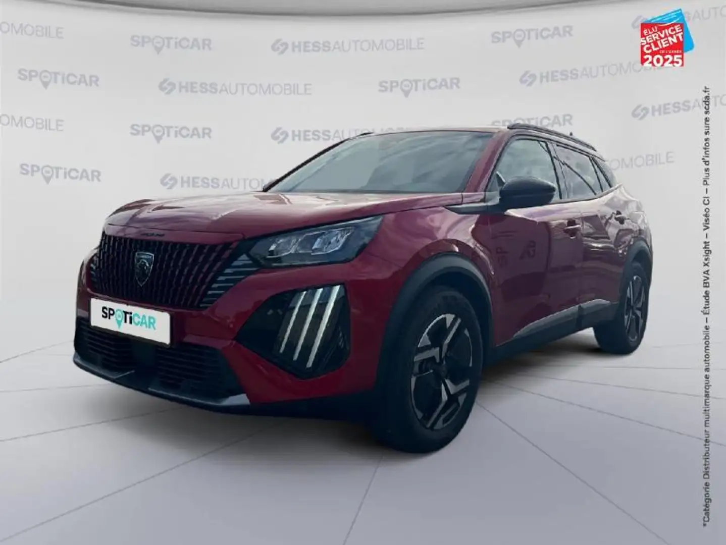 Peugeot 2008 1.2 PureTech 130ch S\u0026S Allure EAT8 Rood - 1