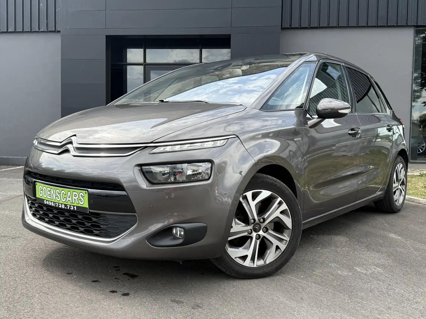 Citroen C4 Picasso 1.6 THP Exclusive BOITE AUTO,CAMERA,GPS,GARANTIE Gris - 1