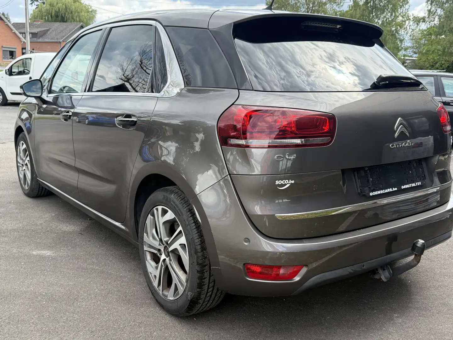 Citroen C4 Picasso 1.6 THP Exclusive BOITE AUTO,CAMERA,GPS,GARANTIE Gris - 2