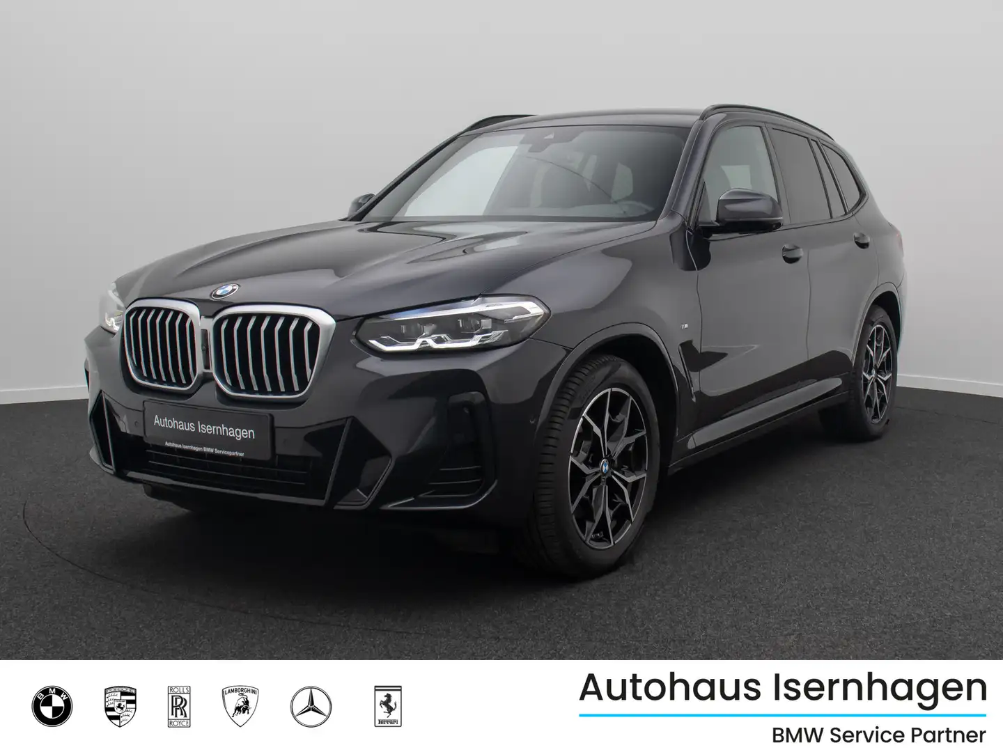 BMW X3 M Sport 360° DAB AHK Lenkradheizung 19 Schwarz - 1