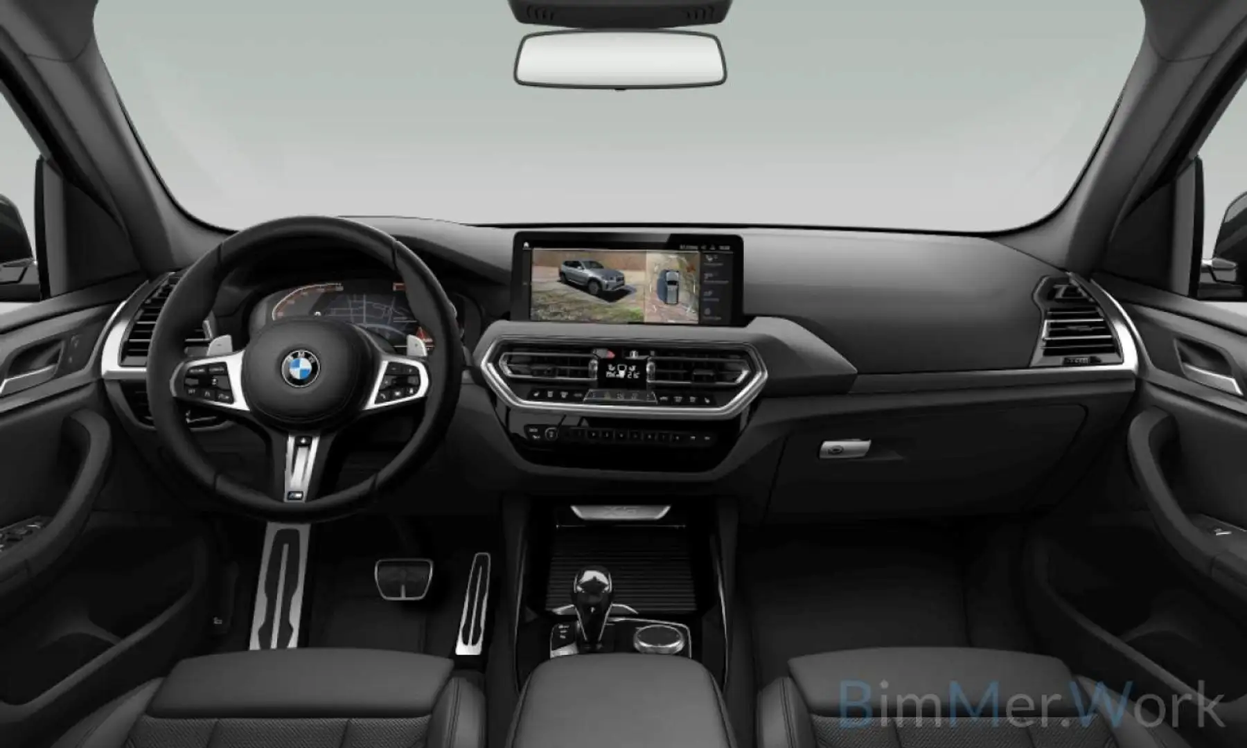 BMW X3 M Sport 360° DAB AHK Lenkradheizung 19 Schwarz - 2