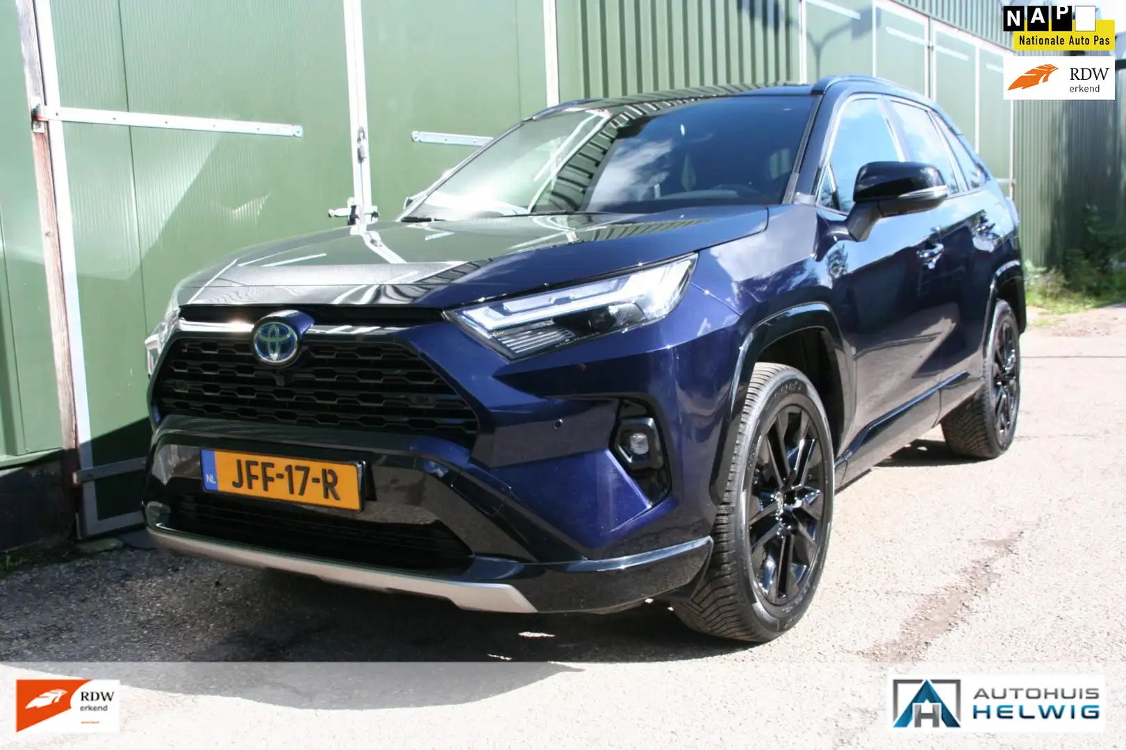 Toyota RAV 4 2.5 Hybrid Style BI-COLOR, NAVIGATIE, HALF LEER, 3 Blauw - 1