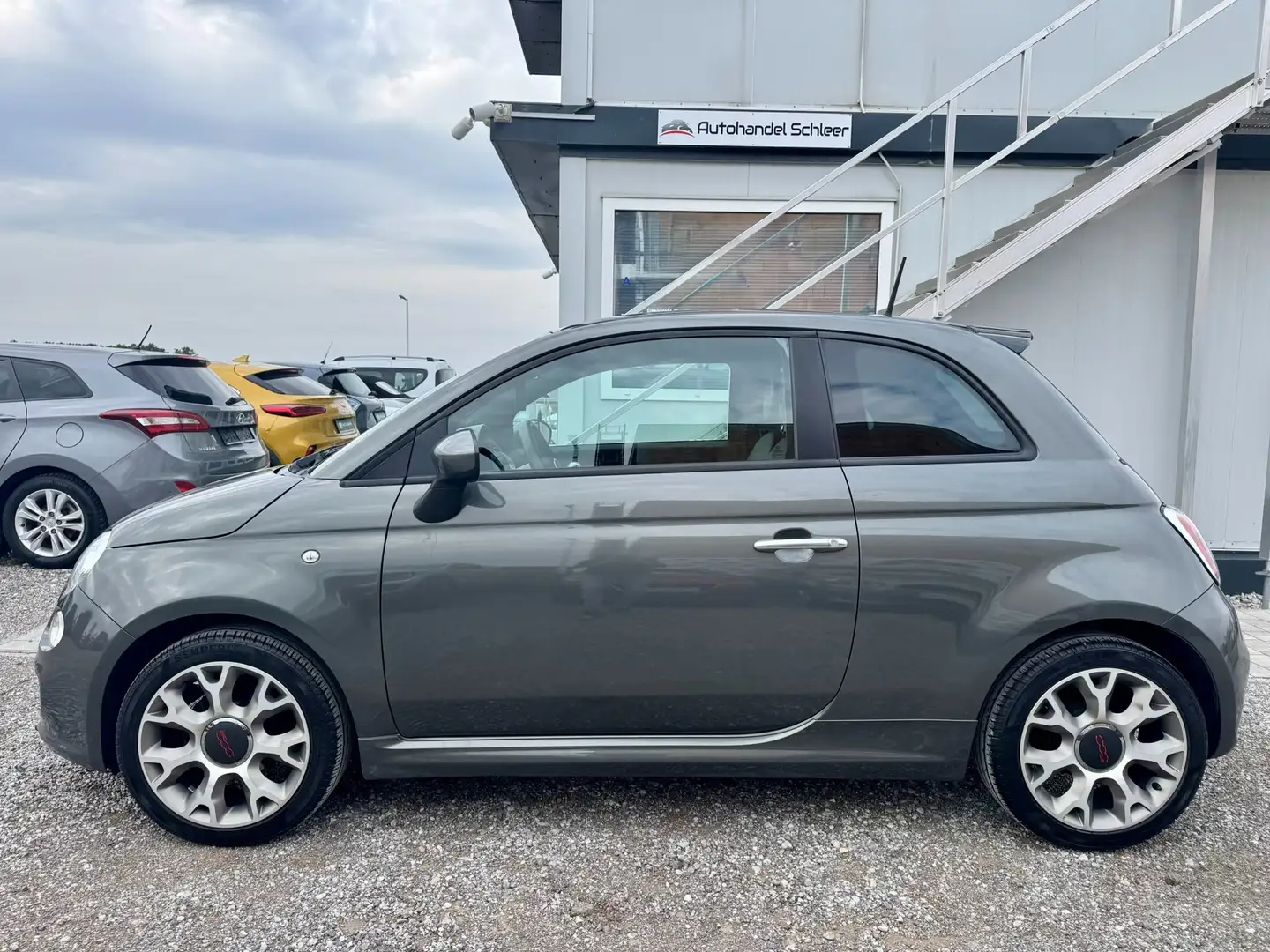 Fiat 500 1,2 69 500S Grau - 2