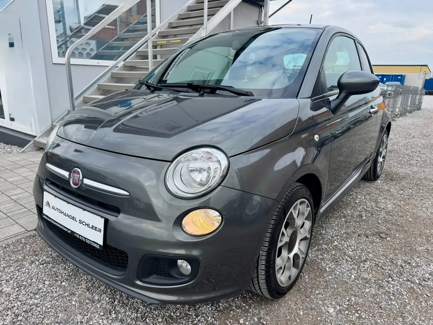 Fiat 500 1,2 69 500S Grau - 1