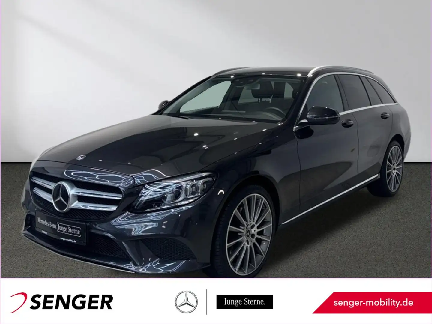 Mercedes-Benz C 300 d 4M T Avantgarde AMG-Felgen Kamera AHK Grau - 1