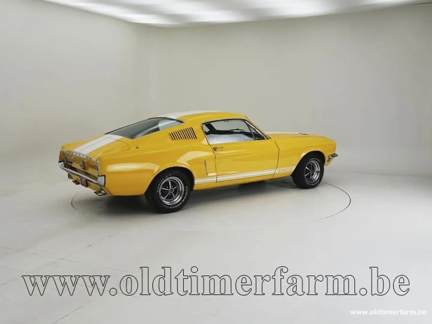 Ford Mustang '68 CH8316 Yellow - 2