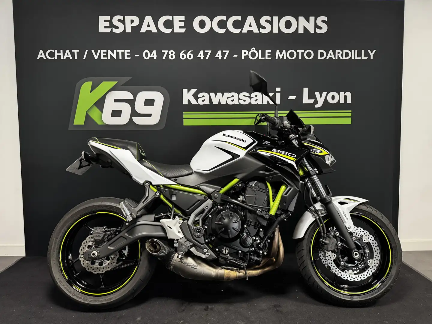 Kawasaki Z 650 Weiß - 1