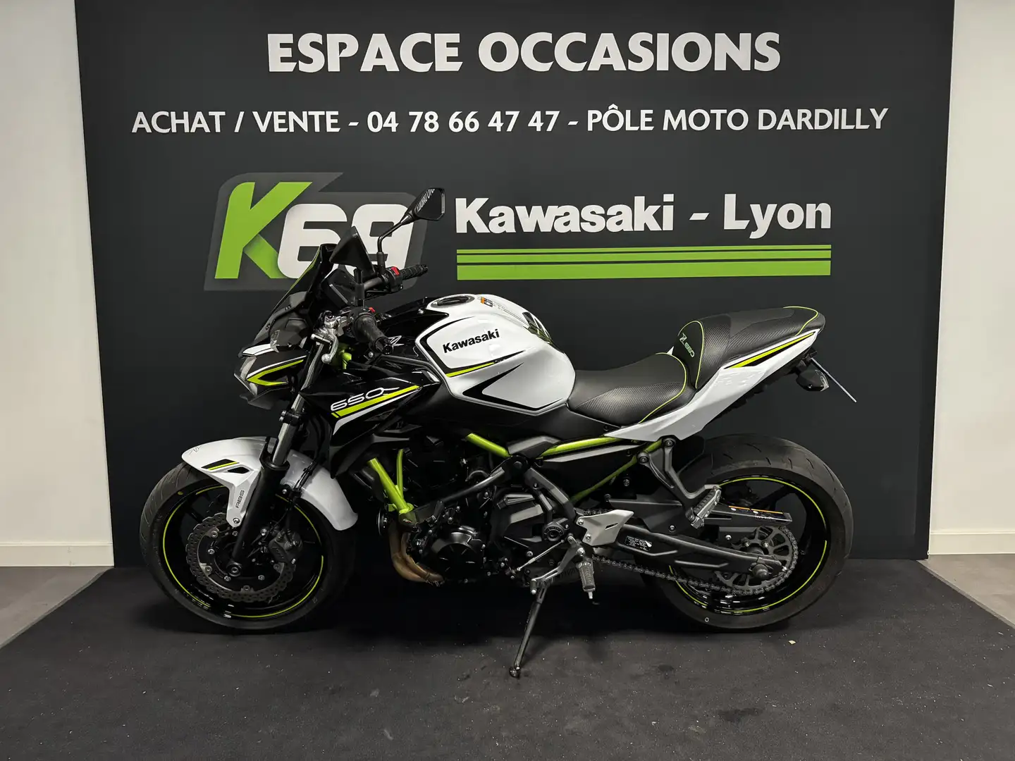 Kawasaki Z 650 Weiß - 2