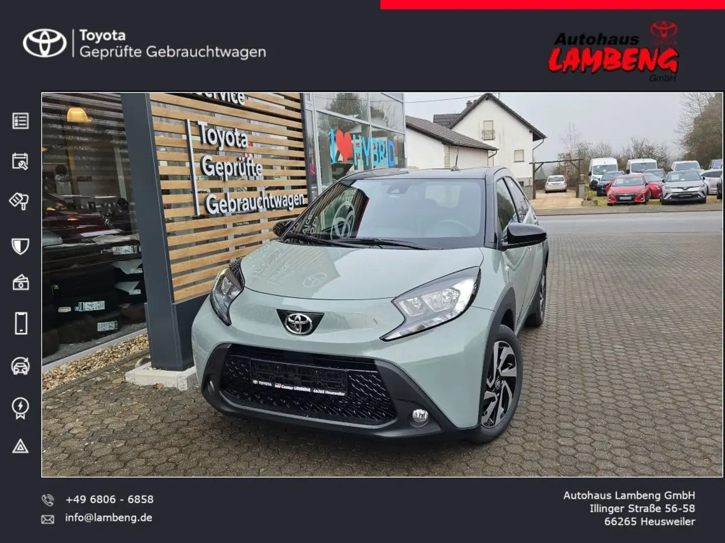 Toyota Aygo X Teamplayer Grau - 1