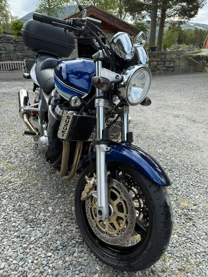 Suzuki GSX 1400 Bleu - 2