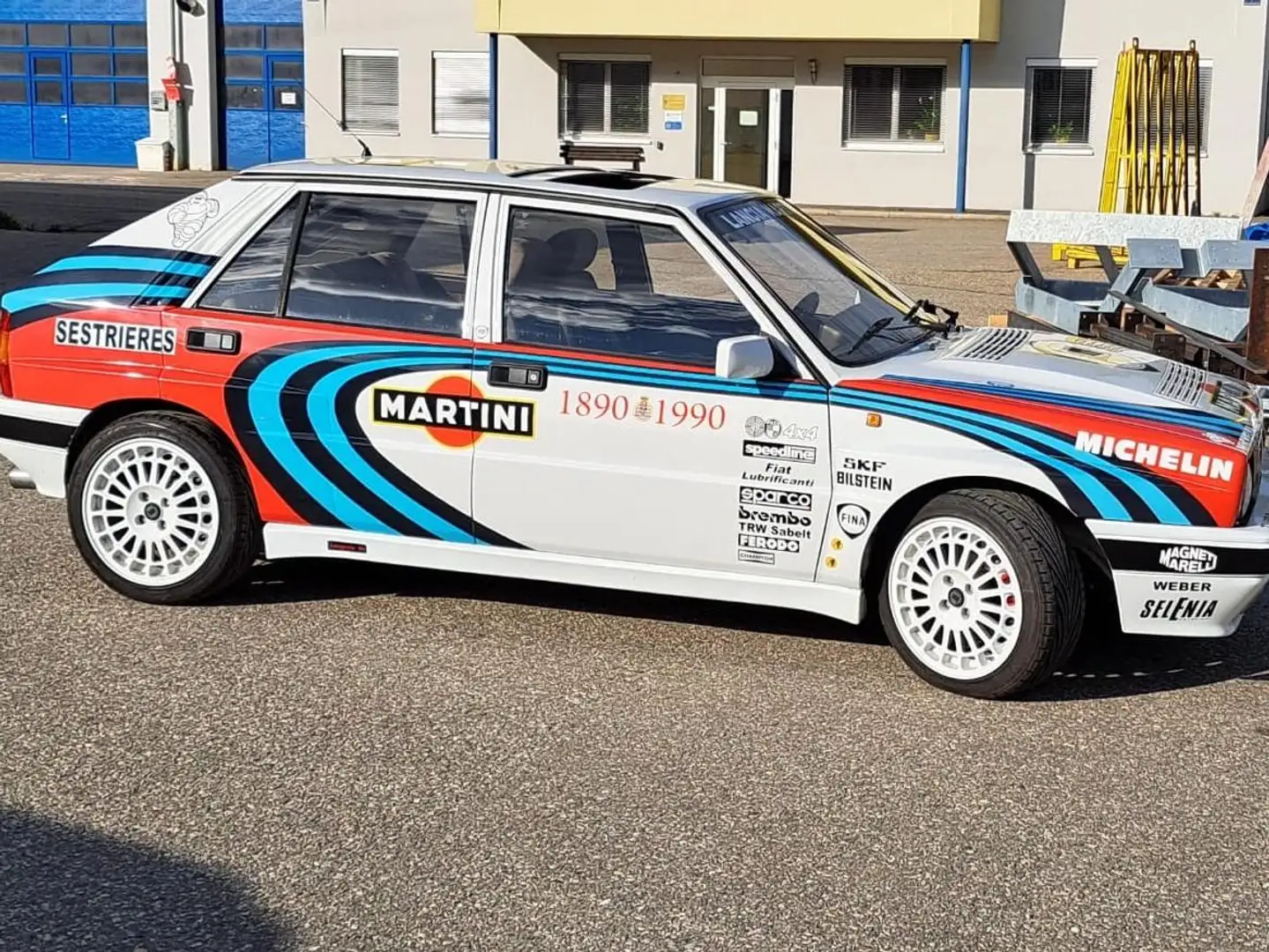 Lancia Delta Weiß - 1