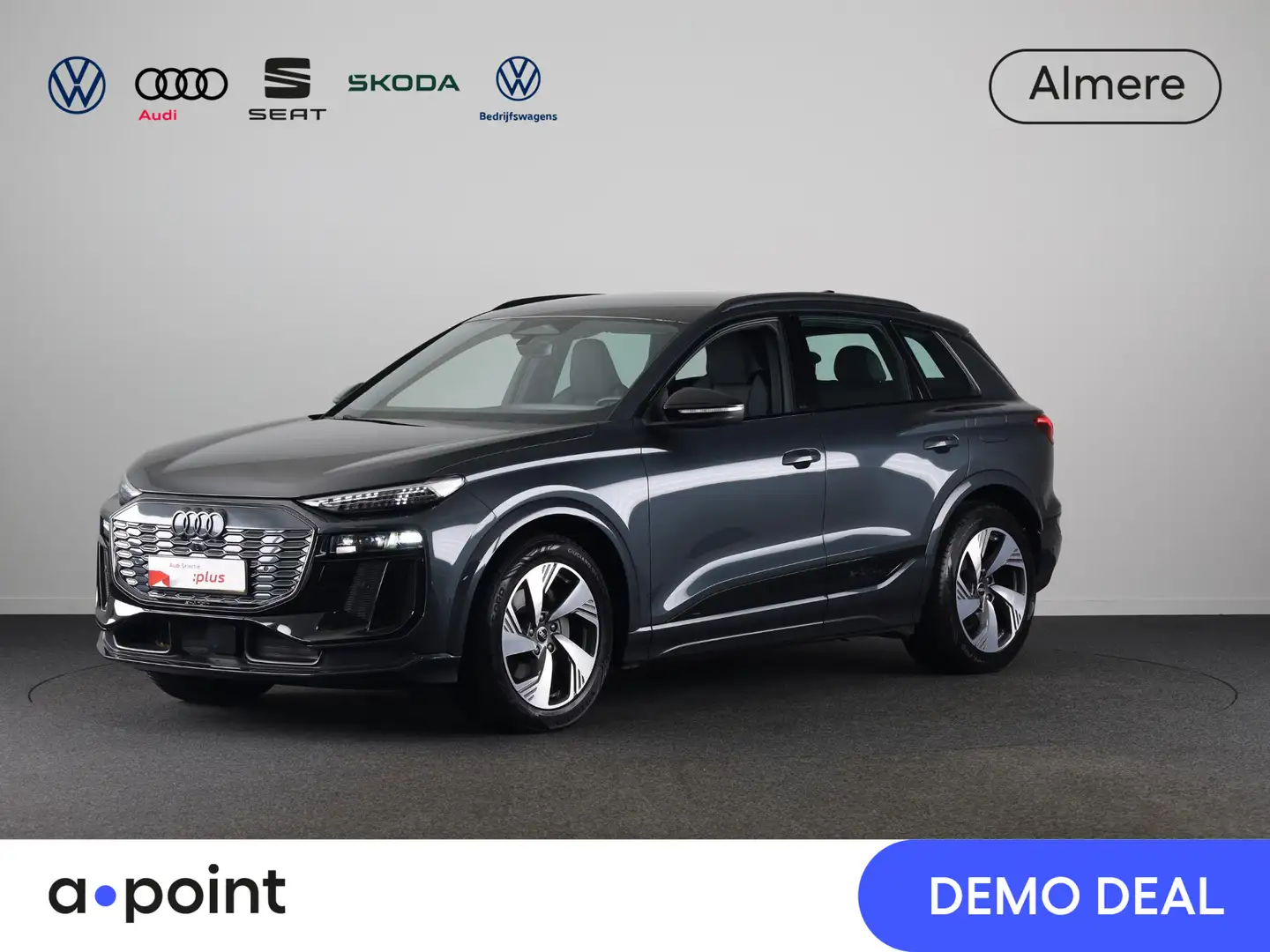 Audi Q6 e-tron S edition performance 100 kWh 306pk | 98% SOH | Lu Gris - 1