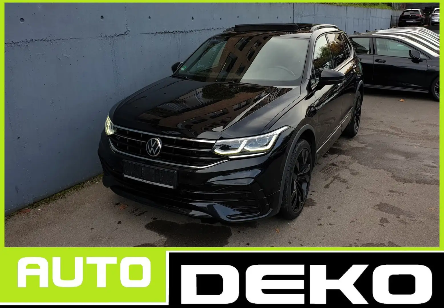 Volkswagen Tiguan Allspace 2.0TDI DSG 4M 3 x R-Line 7 Sitze Schwarz - 1